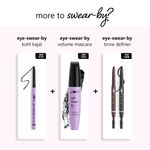 Buy Plum Eye-Swear-By Matte Liner | Water-Proof | Quick Drying | 100% Vegan & Cruelty Free | 01 Black - Purplle