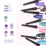 Buy Plum Eye-Swear-By Matte Liner | Water-Proof | Quick Drying | 100% Vegan & Cruelty Free | 01 Black - Purplle