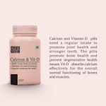 Buy SheNeed Calcium and Vit-D Supplement For Women - Monitors Iron Level & Strong Bone Health – 60 Tablets - Purplle