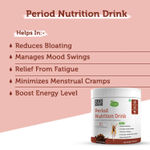 Buy SheNeed Plant Based Period Nutrition Drink For Women With 17+ Essential Nutrients & Sitawar, Ashwagandha, Ginger Extract For Energy, Cramps, Bloating, Mood Swings, Metabolism - 300 gm - Purplle