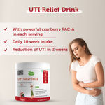 Buy SheNeed Plant Based UTI Relief Drink For Women with Cranberry, Ashwagandha, Chamomile for UTI, Balance Ph, Soothes Pain & Bacterial Infection - 300 gm - Purplle