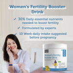 Buy SheNeed Women's Fertility Booster Drink for Women with Folic Acid, Vitamin B-12, Myo-Inositol for Hormone Balance, Regulate Ovulatory Function, Increases Chances of Pregnancy- 300 gm - Purplle