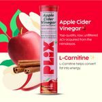 Buy PLIX L-Carnitine Apple Cider Vinegar Effervescent Helps turn fat into energy - 15 Tablets, Pack Of 1 - Purplle