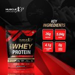 Buy MuscleXP Raw Whey Protein Concentrate 80% Powder With Digestive Enzymes, Unflavored, 1Kg (2.2lb) x Pack Of 2 - Purplle