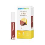 Buy Mamaearth Naturally Matte Lip Serum - Matte Liquid Lipstick with Vitamin C & E For Upto 12 Hour Long Stay - Caramel Nude - (3 ml) - Purplle