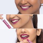 Buy Mamaearth Naturally Matte Lip Serum - Matte Liquid Lipstick with Vitamin C & E For Upto 12 Hour Long Stay - Berrydict Magenta - (3 ml) - Purplle