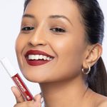 Buy Mamaearth Naturally Matte Liquid Lipstick with Vitamin C & E For Upto 12 Hour Long Stay - Chirpy Cherry - (3 ml) - Purplle