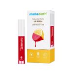 Buy Mamaearth Naturally Matte Lip Serum - Matte Liquid Lipstick with Vitamin C & E For Upto 12 Hour Long Stay - Beet it Red - (3 ml) - Purplle