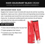 Buy OxyGlow Herbals Hair Colourant Cream-Black,90 gm,Natural Color,Soft Hair - Purplle