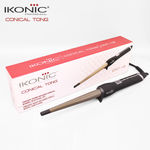Buy Ikonic Conical Tong - CNT 19 | Black | Ceramic | Corded Electric | Hair Type - All | Heating Temperature - Purplle