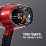 Buy IKONIC PROFESSIONAL Hair Dryer Pro 2200 Red & Black - 1 Pc - Purplle