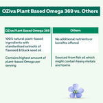 Buy OZiva Plant Based Omega 369 for skin, heart, & joint support, 60 Veg Capsules - Purplle