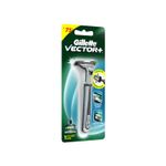 Buy Gillette Vector Plus Manual Shaving Razor - Purplle