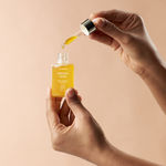 Buy Glamrs DREAM SKIN Daily Radiance Facial Oil Serum with Saffron, Bakuchiol and Sea Buckthorn Oil, Ultra-light formula For Blemished, Dehydrated Skin & Pigmented Uneven Skin Tone (30 ml) - Purplle