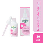 Buy Simple Booster Serum - 10% Niacinamide For Even Skin Tone, 30 ml - Purplle