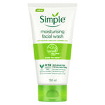 Buy Simple Kind To Skin Moisturising Face Wash (150 ml) | For All Skin Types | No Soap, No Added Perfume, No Harsh Chemicals, No Artificial Color, No Alcohol and No Parabens - Purplle