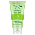 Buy Simple Kind To Skin Refreshing Face Wash (150 ml) | For All Skin Types | No Soap, No Added Perfume, No Harsh Chemicals, No Artificial Color, No Alcohol and No Parabens - Purplle