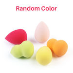 Buy Matra Professional Makeup Blender Beauty Sponge – Foundation Sponge for flawless Make-up - Latex-free Powder Puff (Random Color & Shape) | Pack of 2 - Purplle