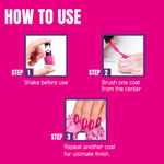 Buy Elle18 Nail Pops Nail Color Shade 08 (5 ml) - Purplle