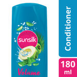 Buy Sunsilk Coconut and Aloe Vera Volume Hair Conditioner (180 ml) - Purplle