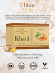 Buy Khadi Nutriment Ubtan Soap,125 gm Soaps for Unisex (Pack of 1) - Purplle
