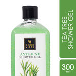 Buy Good Vibes Tea Tree Anti-Acne Shower Gel, With Rosemary Leaf Oil |(Body Wash) Anti-Bacterial |Certified Fragrance (300 ml) - Purplle