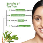Buy Good Vibes Tea Tree Anti-Acne Shower Gel, With Rosemary Leaf Oil |(Body Wash) Anti-Bacterial |Certified Fragrance (300 ml) - Purplle