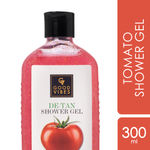Buy Good Vibes Tomato De-Tan Shower Gel, With Rosemary Leaf Oil | Cleansing | Vegan, No Parabens, No Mineral Oil, Certified Fragrance (300 ml) - Purplle