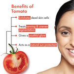 Buy Good Vibes Tomato De-Tan Shower Gel, With Rosemary Leaf Oil | Cleansing | Vegan, No Parabens, No Mineral Oil, Certified Fragrance (300 ml) - Purplle