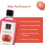 Buy Good Vibes Tomato De-Tan Shower Gel, With Rosemary Leaf Oil | Cleansing | Vegan, No Parabens, No Mineral Oil, Certified Fragrance (300 ml) - Purplle