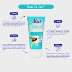 Buy Nair Shower Power Cream 200 ml || Argan Oil, Jojoba Oil & Cocoa Butter || For Dry & Sensitive Skin - Purplle