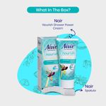 Buy Nair Shower Power Cream 200 ml || Argan Oil, Jojoba Oil & Cocoa Butter || For Dry & Sensitive Skin - Purplle