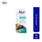 Buy Nair Hair Remover Cream Upper Lip Kit, 20 ml || Enriched With Natural Argan Oil || For Dry & Sensitive Skin - Purplle