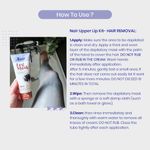 Buy Nair Leg Mask Brighten & Smooth Charcoal Cream ,White (180 ml) - Purplle