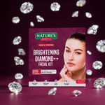 Buy Nature's Essence Brightening Diamond Facial Kit 85 gm - Purplle