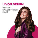 Buy Livon Serum for Frizz-free Smooth Hair With Argan Oil & Vitamin E (200 ml)-New Pack - Purplle