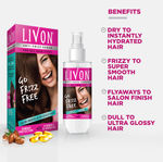 Buy Livon Serum for Frizz-free Smooth Hair With Argan Oil & Vitamin E (200 ml)-New Pack - Purplle