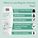 Buy SheNeed Regular Feminine Intimate Wash - Reduces Yeast Infection, Protects Against UTI And Itching With Ph-3.5. 100% Natural with Thyme Extracts And Tea Tree Oil - 200 ML - Purplle