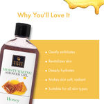 Buy Good Vibes Honey Moisturizing Shower Gel | (Body Wash) Exfoliating, Hydrating | (300 ml) - Purplle