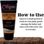 Buy Vigini Natural Hammer King Intimate Lightening Whitening Hygiene Gel Wash for Men Anti (Itching Bacterial Irritation Fungal) Private Parts Removes Odor pH Balanced Glutathione, Vitamin C, Coffee (100 gm) - Purplle