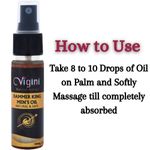 Buy Vigini Sexual Lube Lubricants for Long Time Effective Lubricating Lubrication Water Based Titan Gel & Long Lasting Delay Massage Oil Increase Size Growth Wellness John Performance Power Booster for Men - Purplle