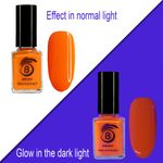 Buy Beromt Neon Nail Polish Tangy Orange (10ml) - Purplle