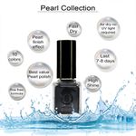 Buy Beromt Pearl Nail Polish Black Pearl (10ml) - Purplle