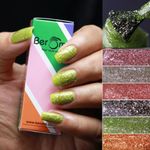 Buy Beromt Crushed Metallic Foil Nail Polish Good Vibes (8 ml) - Purplle