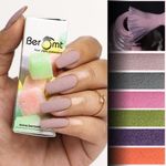 Buy Beromt Matte Sugar Crush Nail Polish Sugar Candy (8 ml) - Purplle