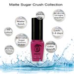 Buy Beromt Matte Sugar Crush Nail Polish Bubblegum Candy (8 ml) - Purplle
