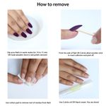 Buy Beromt Premium Matte Nails-408 - Purplle