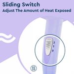 Buy GUBB Foldable 1000 Watts Hair Dryer with Dual Heat Settings - (GB-128) Purple - Purplle