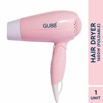 Buy GUBB Foldable 1600 Watts Hair Dryer with Hot and Cool Settings - (GB-163) Pink - 1 Pc - Purplle