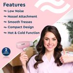 Buy GUBB Foldable 1600 Watts Hair Dryer with Hot and Cool Settings - (GB-163) Pink - 1 Pc - Purplle